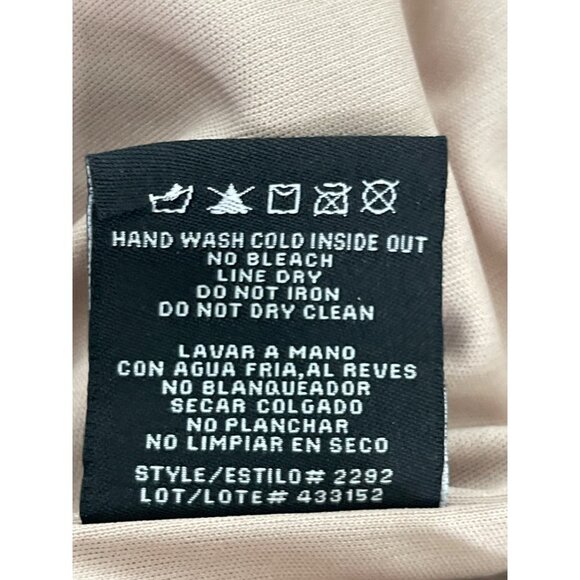 R&M Richards Capelet Poncho Metallic Dress Champagne Size 8 NWT $160 Wedding - Picture 10 of 11